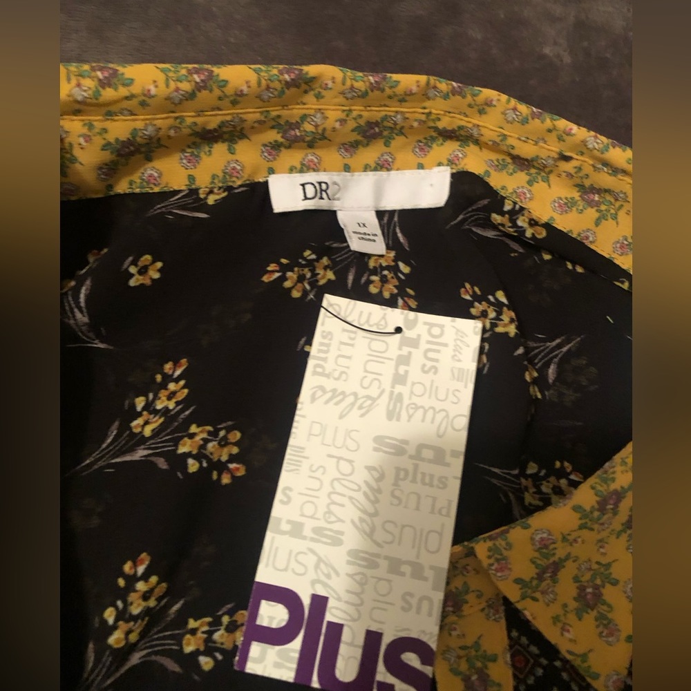 Unique blouse - plus size